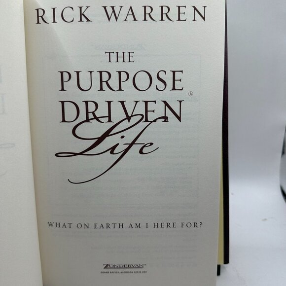 Purpose Driven Life : What on Earth Am I Here for? - Picture 3 of 4